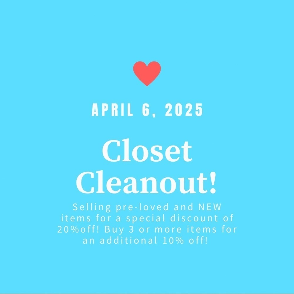Closet Cleanout Event